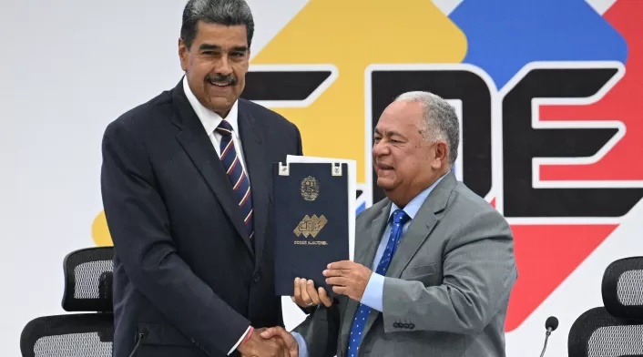 Nicolás Maduro es reelegido presidente de Venezuela