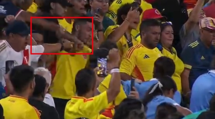 Agresión a hinchas colombianos Agresión a hinchas colombianos