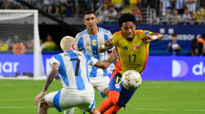Colombia vs Argentina en la final de la Copa América Colombia vs Argentina en la final de la Copa América