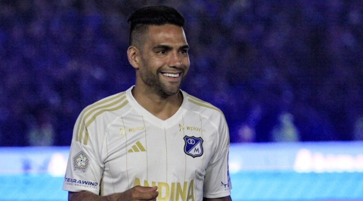 Falcao en Millonarios Falcao en Millonarios