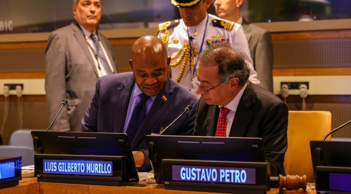 Gustavo Petro y Luis Gilberto Murillo Gustavo Petro y Luis Gilberto Murillo