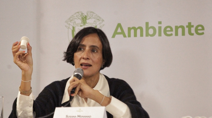 Susana Muhamad, exministra de ambiente Susana Muhamad, exministra de ambiente