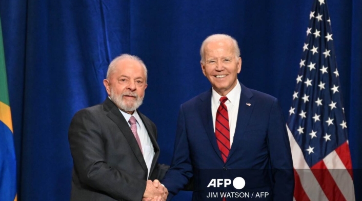 Lula da Silva y Joe Biden Lula da Silva y Joe Biden