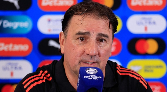 Néstor Lorenzo rueda de prensa antes de la final Copa América Néstor Lorenzo rueda de prensa antes de la final Copa América