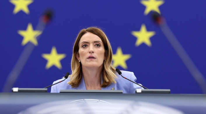 Roberta Metsola, presidenta de Parlamento Europeo Roberta Metsola, presidenta de Parlamento Europeo