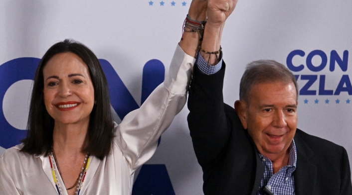 María Corina Machado y Edmundo González María Corina Machado y Edmundo González