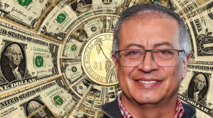 El dólar durante el gobierno de Gustavo Petro El dólar durante el gobierno de Gustavo Petro