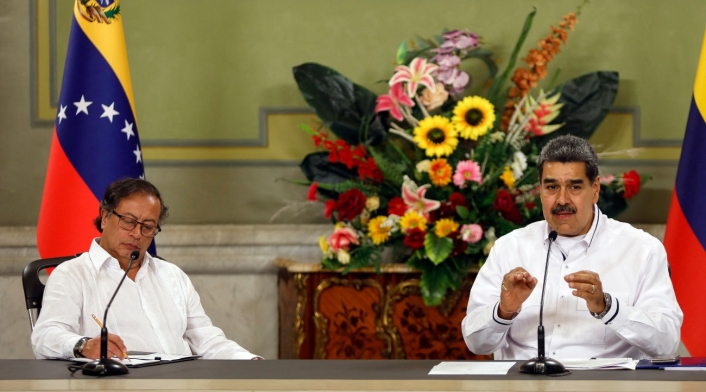 Las relaciones entre Gustavo Petro y Nicolás Maduro Las relaciones entre Gustavo Petro y Nicolás Maduro