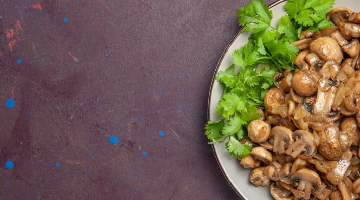 Portobello con pollo Portobello con pollo
