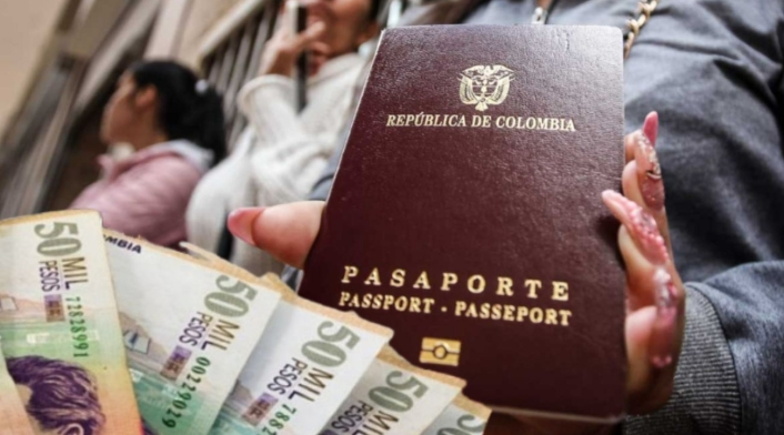 Precios del pasaporte colombiano actualizados Pasaporte colombiano y billetes