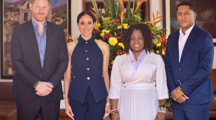 Meghan y Harry en Colombia Meghan y Harry en Colombia