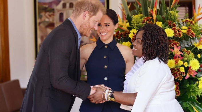 Meghan y Harry en Colombia Meghan y Harry en Colombia