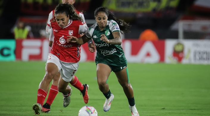 Santa Fe vs Cali - Liga Femenina 2024 Santa Fe vs Cali - Liga Femenina 2024