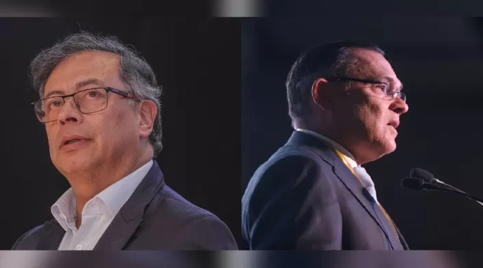Presidente Gustavo Petro | Presidente del Senado, Efraín cepeda | Bogotá | Septiembre 2024