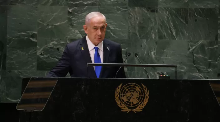 Benjamin Netanyahu en la ONU