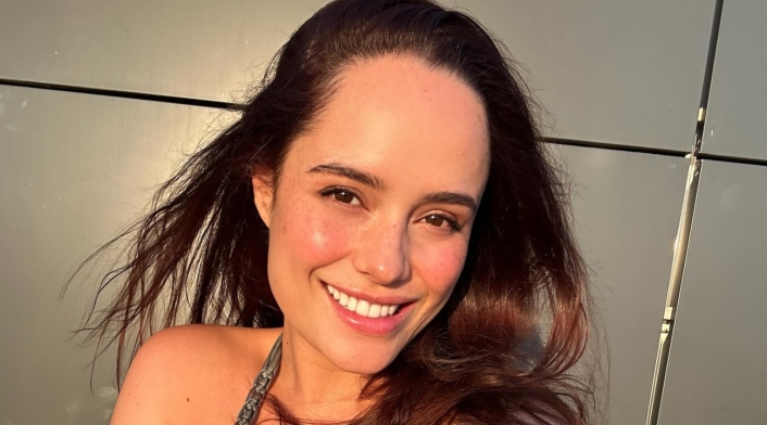 Ana Lucía Domínguez mostró su figura tras dar a luz a su hija Luciana Ana Lucía Domínguez