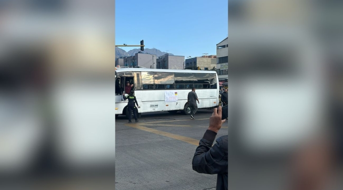 Bloqueos en la Avenida Primero de Mayo Bloqueos en la Avenida Primero de Mayo