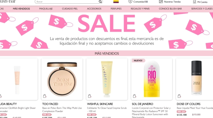 Descuentos Blush Bar Descuentos Blush Bar