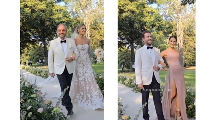 Boda de Gabriela Tafur y Esteban Santos
