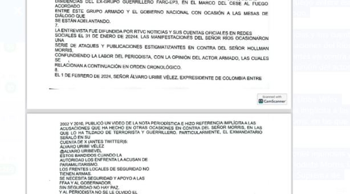Denuncia Hollman Morris