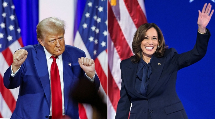 Donald Trump y Kamala Harris Donald Trump y Kamala Harris