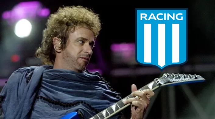 Gustavo Cerati, hincha de Racing Gustavo Cerati, hincha de Racing