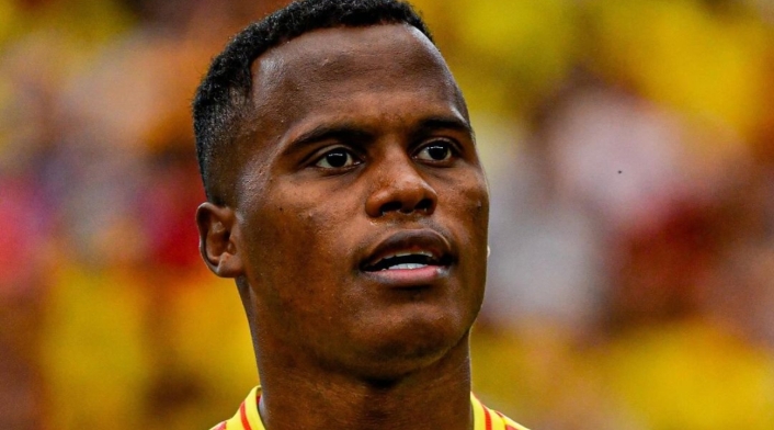 Jhon Arias de la Selección Colombia muestra sus primeras fotos como papá Jhon Arias