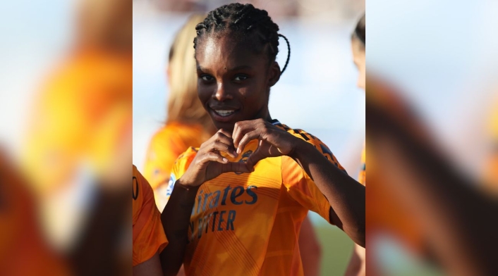 Linda Caicedo con el Real Madrid Femenino Linda Caicedo con el Real Madrid Femenino