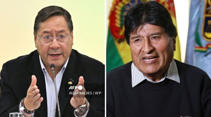 Luis Arce y Evo Morales Luis Arce y Evo Morales