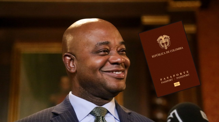 Luis Gilberto Murillo, canciller de Colombia, dice que se harán cargo de la impresión de los pasaportes Luis Gilberto Murillo, canciller de Colombia, dice que se harán cargo de la impresión de los pasaportes