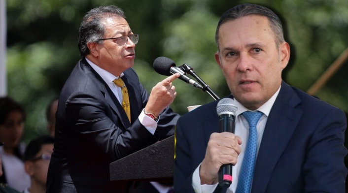 Gustavo Petro y Efraín Cepeda Gustavo Petro y Efraín Cepeda