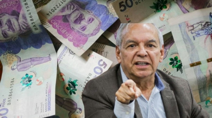 Reforma tributaria Billetes y el ministro de Hacienda, Ricardo Bonilla