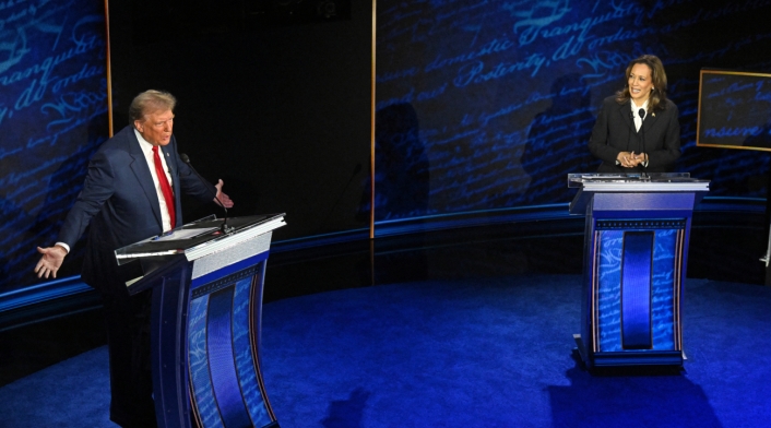 Donald Trump y Kamala Harris Donald Trump y Kamala Harris