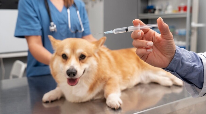 Vacuna contra la rabia en animales La importancia de vacunar a perros y gatos contra la rabia para prevenir su transmisión a los humanos.
