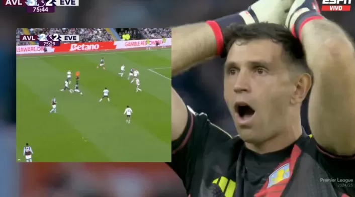 Dibu Martínez no lo podía creer: golazo de John Durán Dibu Martínez no lo podía creer: golazo de John Durán