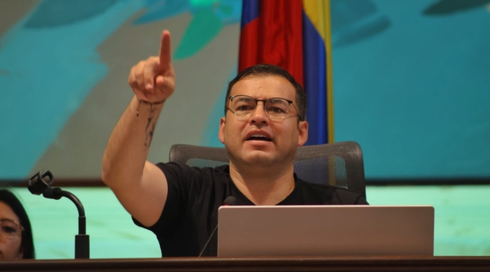 Jaime Raúl Salamanca, presidente de la Cámara de Representantes.