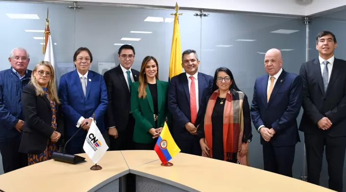 Magistrados del CNE.