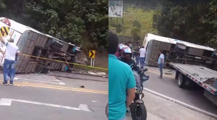 Trágico accidente en la vía Bogotá-La Mesa deja cinco muertos y 23 heridos Trágico accidente en la vía Bogotá-La Mesa deja cinco muertos y 23 heridos