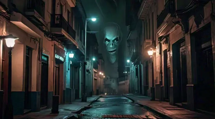 Calles oscuras fantasmas Calles oscuras fantasmas