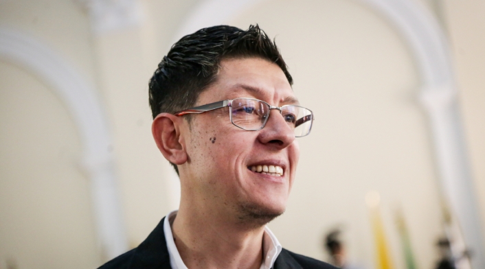 Daniel Rojas, ministro de Educación El ministro de Educación, Daniel Rojas, critica decisión del CNE contra Petro