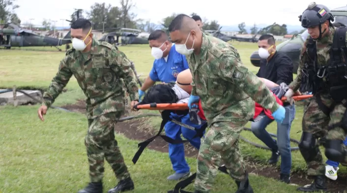 Disidencias vulneran a la población al utilizarla como escudos humanos" Referencia combates entre disidencias y Ejército