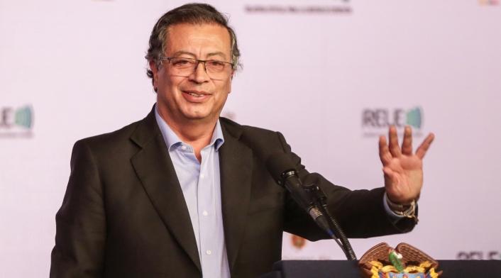 Gustavo Petro, presidente de Colombia El Tribunal Superior de Bogotá niega tutela a Heráclito Landínez contra investigaciones del CNE a Gustavo Petro
