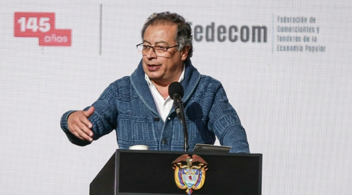 Gustavo Petro, presidente de Colombia El CNE abre investigación contra Gustavo Petro