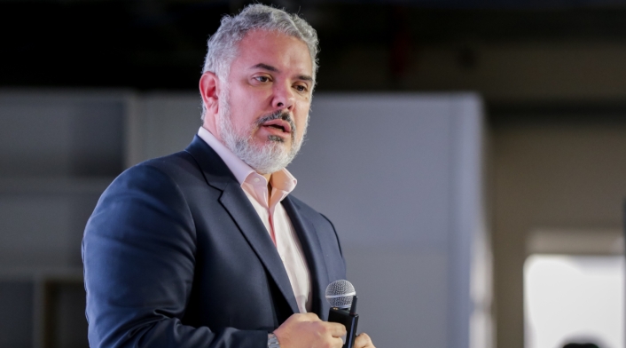 Iván Duque Iván Duque critica acuerdo nacional propuesto por Gustavo Petro