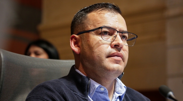 Jaime Raúl Salamanca, presidente de la Cámara de Representantes El presidente de la Cámara de Representantes, Jaime Raúl Salamanca, será denunciado por violencia política