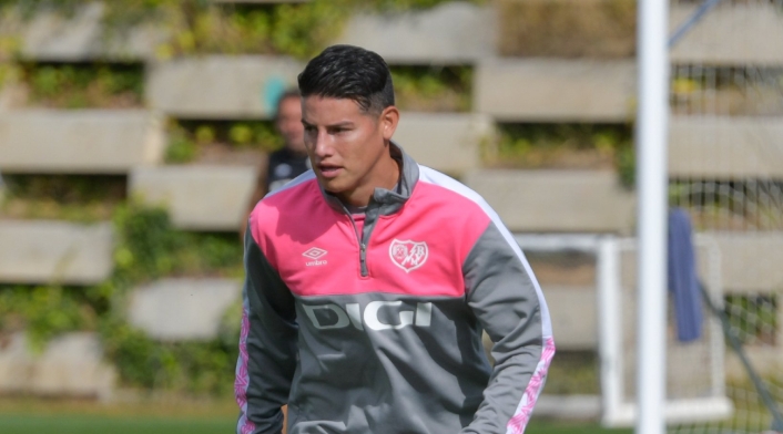 James Rodríguez en el Rayo Vallecano James Rodríguez en el Rayo Vallecano