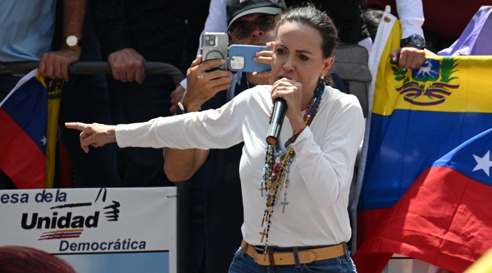 María Corina Machado La seria amenaza contra la vida de María Corina Machado.