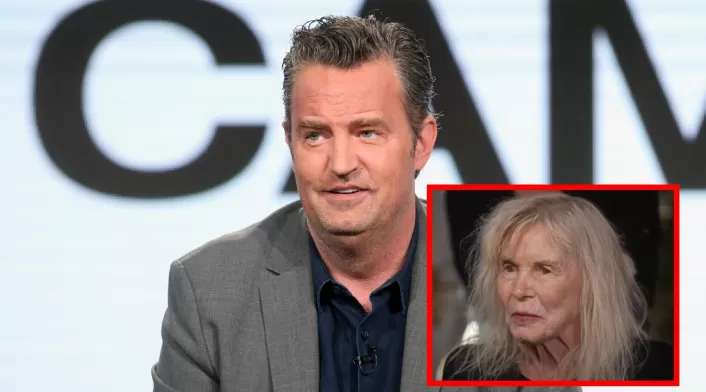 Matthew Perry y su mamá Matthew Perry y su mamá