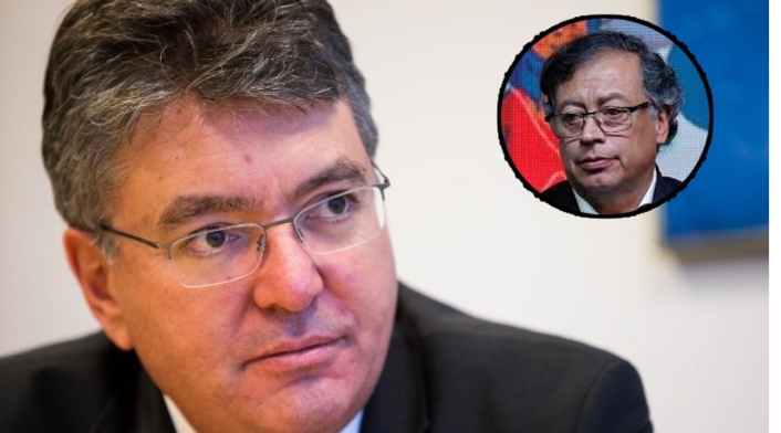 Mauricio Cárdenas y Gustavo Petro Mauricio Cárdenas y Gustavo Petro