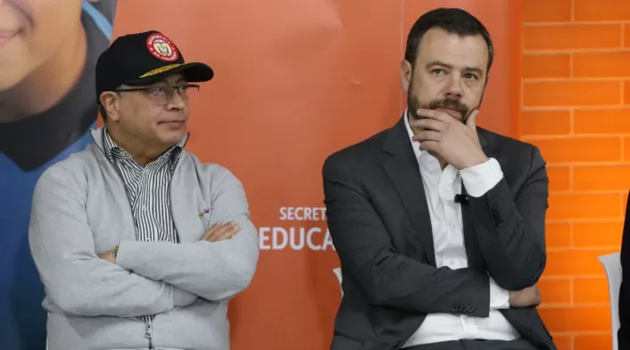 Presidente Gustavo Petro | Alcalde de Bogotá, Carlos Fernando Galán | Bogotá | Abril 2024